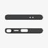 ACS07292 - Galaxy S24 Ultra Case Ultra Hybrid in Crystal Clear showing the back